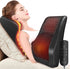 Back & Neck Massager with Heat, Shiatsu Massage Pillow for Pain Relief